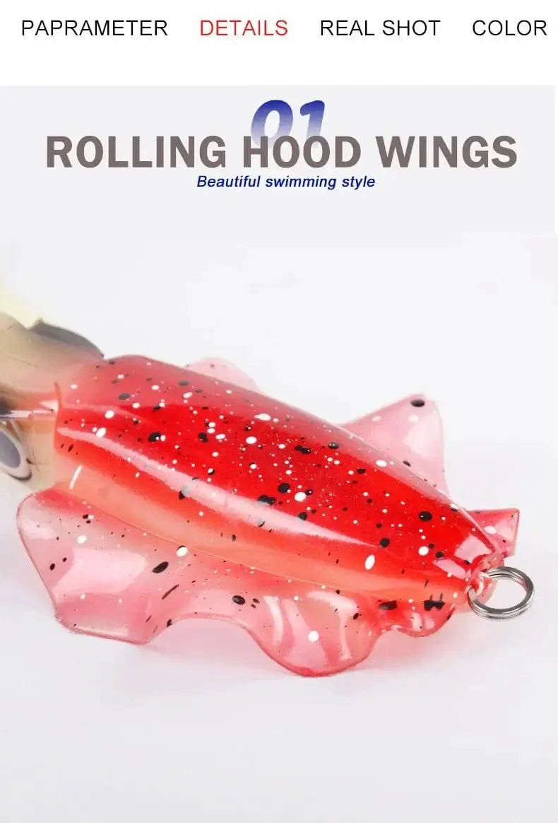 China China 60g120g150g Silicone Soft Artificial Rubber Luminous UV Squid Jig Fishing Lures For Sea Fishing Trolling Wobbler Bait