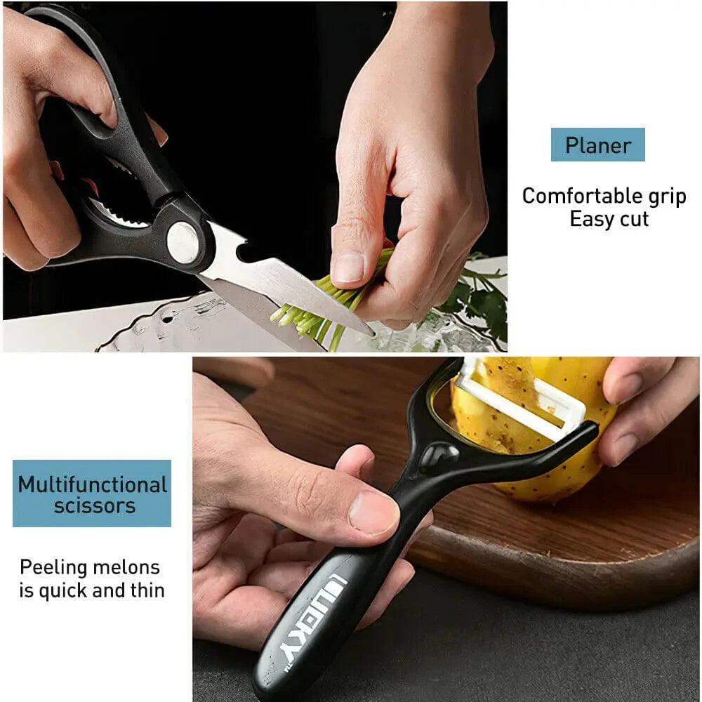 China China 6PCS Sets / CHINA Kitchen Knives Stainless Steel 6 PCS Sets