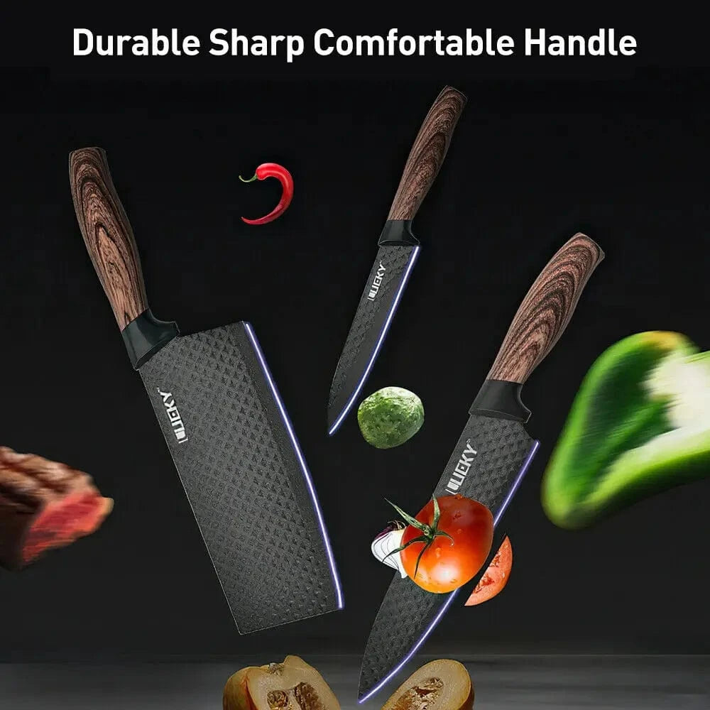 China China 6PCS Sets / CHINA Kitchen Knives Stainless Steel 6 PCS Sets