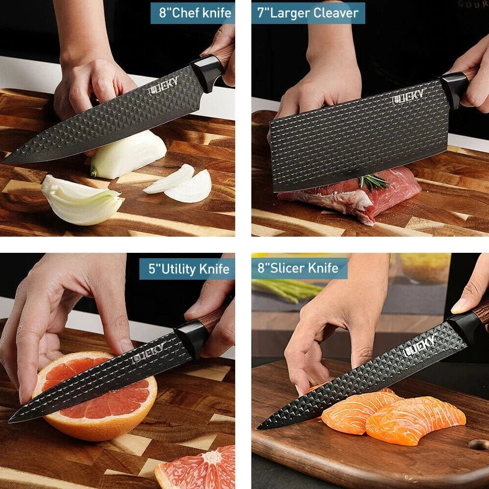 China China 6PCS Sets / CHINA Kitchen Knives Stainless Steel 6 PCS Sets