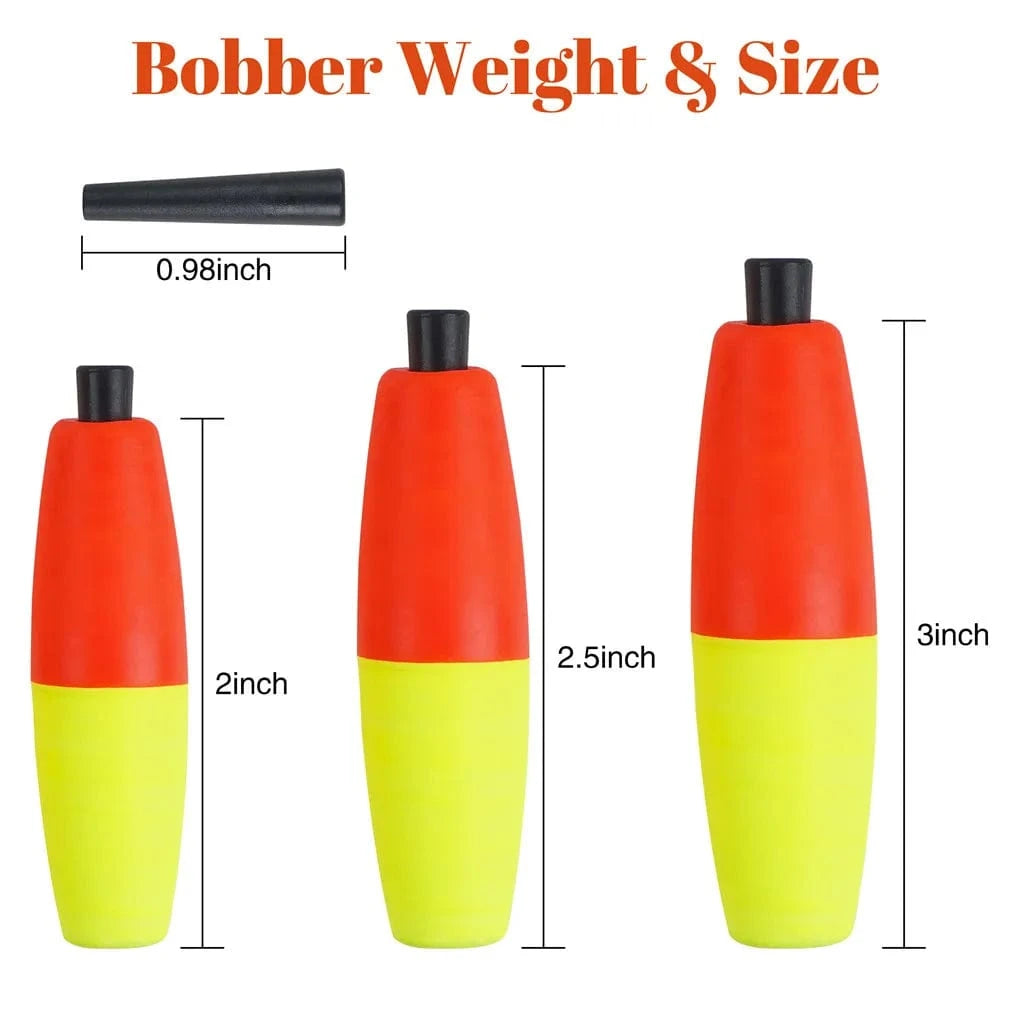 China China 7/14Pcs Fishing Foam Floats catfish Buoy Fishing Bobbers Peg Float Indicator Corks for Catfishing Tackle Fly Fishing Tackle