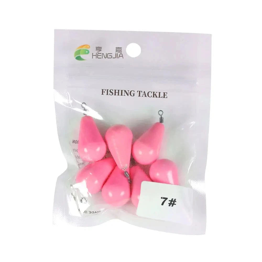China China 7-27.1g Newup Luminous Fishing Sinkers Weight Sinker Ball Worm Flipping Weights for Bass Texas Carolina Rigs Tackle