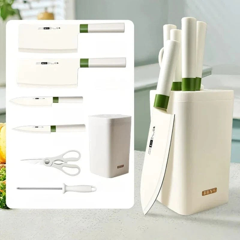 China China 7pcs Exquisite ceramic knife set, home multi-functional meat and fish cutting knife, sharp Bone cutting knife, kitchen accessories