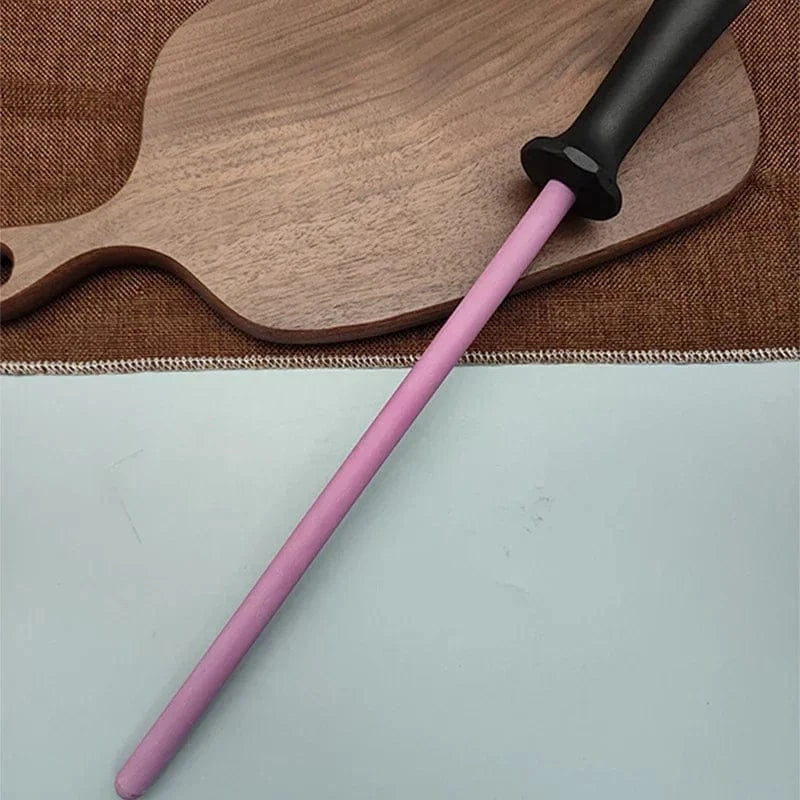 China China 8/10/12 Inch Professional Ceramic Knife Sharpener Rod Durable Knife Grinder With Non-Slip Handle Kitchen Knife Sharpening Blade