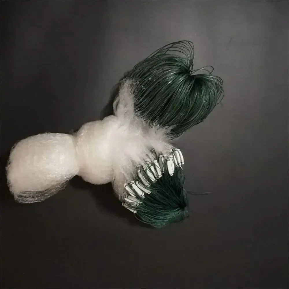 China China 8/15/20/25M Nylon Hand Cast Fish Network Fishing Net Fish Mesh Trap Monofilament Netting Tackle Tool Accessories