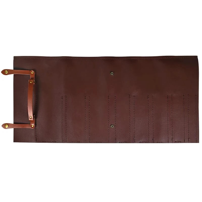 China China 8 9 11 Slot Portable Kitchen Knife Roll Bag Foldable Camping Picnic Carry Case Chef Cooking Knife Storage Pocket Organizer Tools
