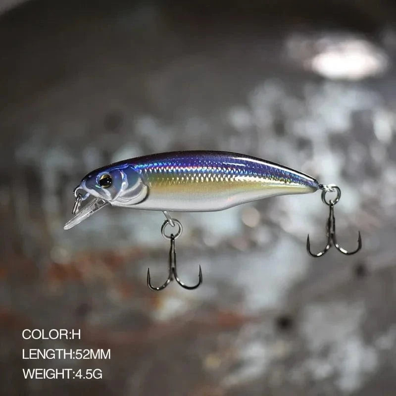 China China 8 Japan Hot Model Sinking Minnow Fishing Lures 52mm 4.5g Jerkbait Bass Pike Carkbait Wobblers Swimbait Professional Hard Bait
