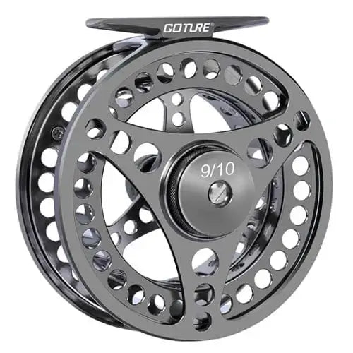 China China 9 10 Fly reel / Russian Federation Goture 3/4 5/6 7/8 9/10 WT Fly Fishing Reels CNC-machined Large Arbor Fly Reel 2+1BB 1:1 For Trout Pike Carp Fishing Accessories