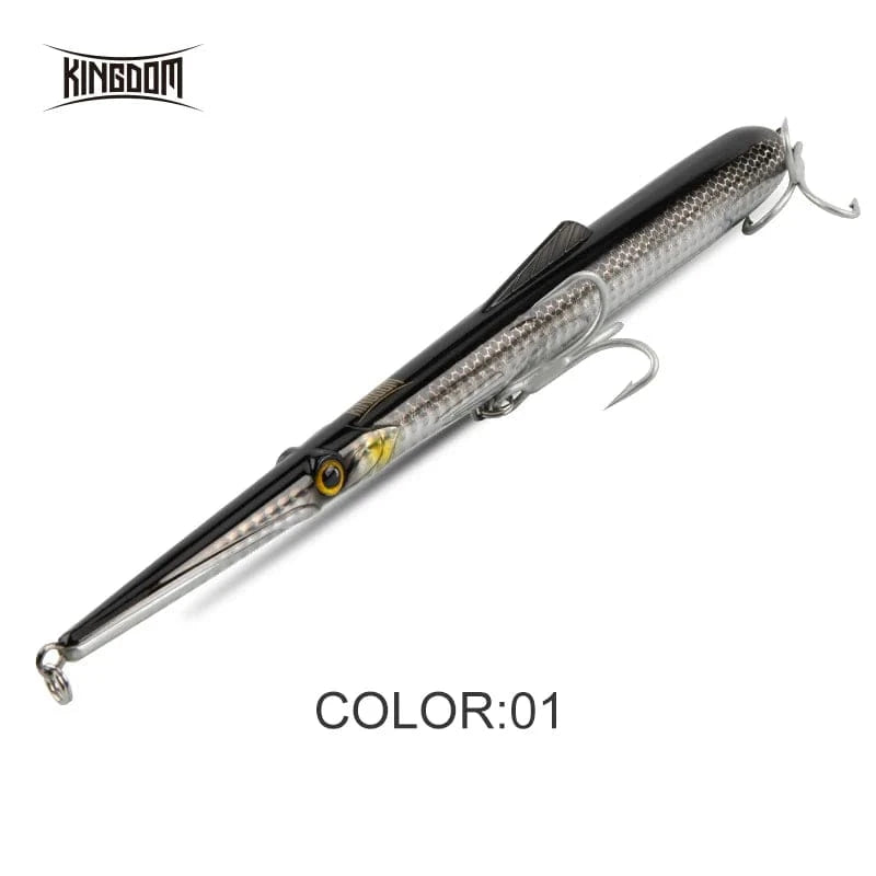 China China 9507-01 / 130mm 11g Floating Kingdom Sinking Floating Fishing Lures Pencil Hard Wobblers Artificial Baits 11g 13g 30g 40g Fishing Accessories Saltwater Lures
