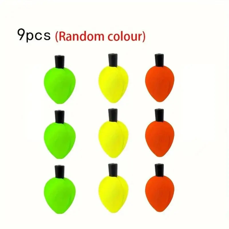 China China 9pcs YOTO Trout Float Fly Fishing Indicator Bobbers 9pcs/18pcs/27pcs