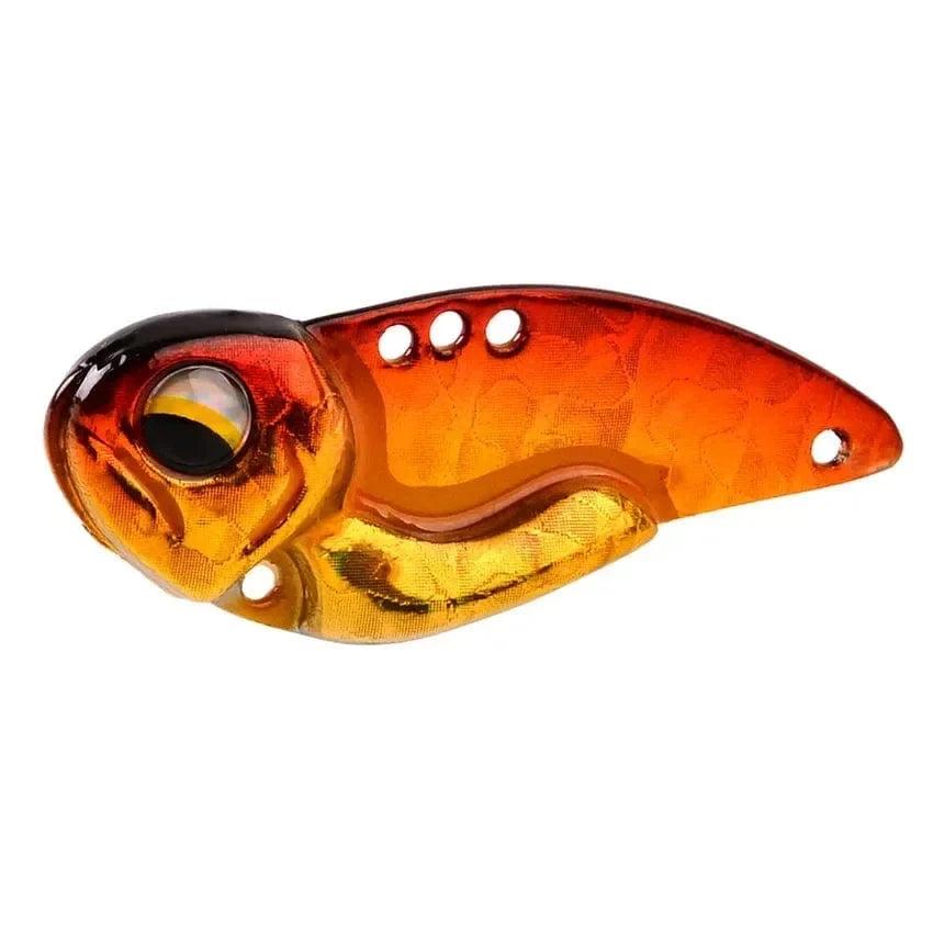 China China A-no-hook / 14g-4.5cm New 7/10/14/20g 3D EyesMetal Vib Blade Lure Sinking Vibration Baits Artificial Vibe for Bass Pike Perch Fishing 6 Colors