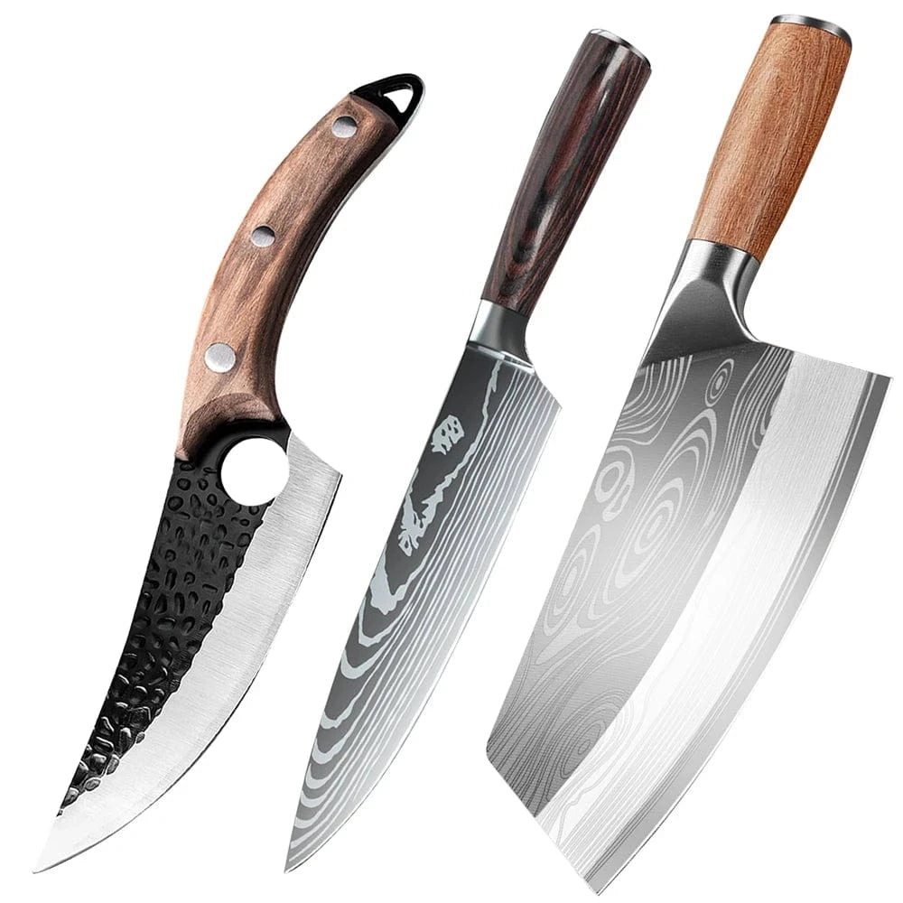 China China ABC / CHINA 1/2/3pcs Kitchen Knife Set