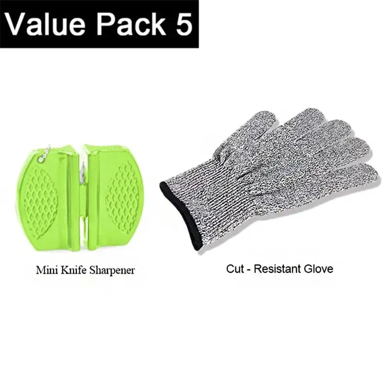 China China Accessory no knife / CHINA Boning Knife Fish Fillet 3-in-1 Kitchen Knives Japanese Chef Knifes Sashimi Fishing Knife Stainless Steel Coating Blade for Salt