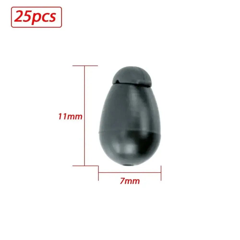 China China AG134-L Quick Change Beads Carp Fishing Tackle Hook Links Method Feeders Accessories Pack of 25