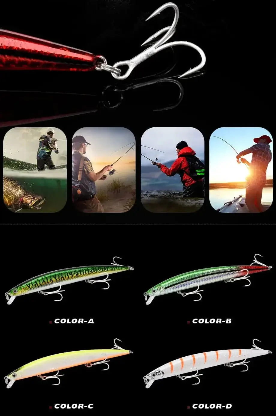 China China ALLBLUE SPRINT 145S Sinking Minnow Longcast Jerkbait Fishing Lure 145mm 22G Off Shore Saltwater Sea Bass Artificial Bait Tackle
