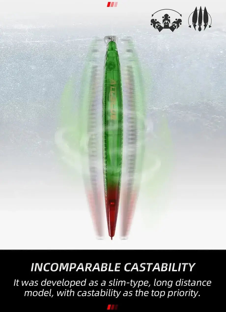 China China ALLBLUE SPRINT 145S Sinking Minnow Longcast Jerkbait Fishing Lure 145mm 22G Off Shore Saltwater Sea Bass Artificial Bait Tackle