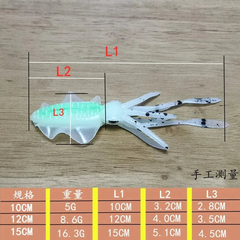 China China AS Soft Lure Squid Skirts Bait Fishing Lure Octopus Boat Sea Fishing PVC Rubber Artificial Soft Bait Fishing Trolling Leurre