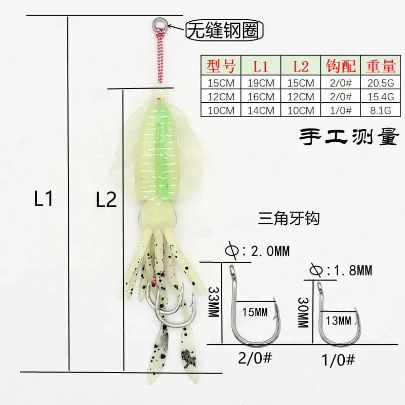 China China AS Soft Lure Squid Skirts Bait Fishing Lure Octopus Boat Sea Fishing PVC Rubber Artificial Soft Bait Fishing Trolling Leurre