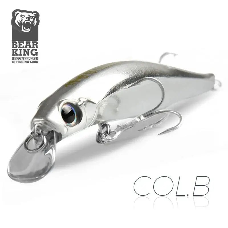 China China B / 105mm BEARKING 10.5cm 16g  8cm 8.5g Hot fishing gear shone sinking lures minnow crank fixed weight system wobbler bait isca artificial
