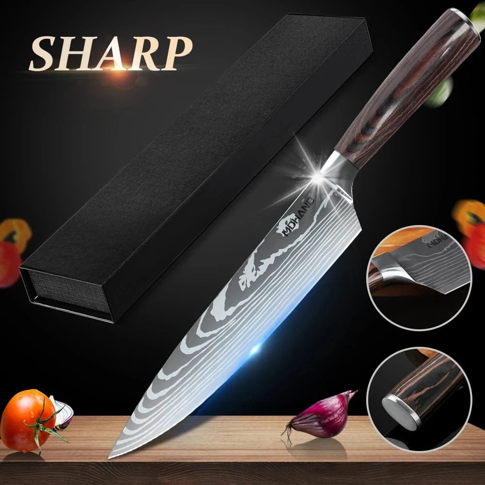 China China B / CHINA 1/2/3pcs Kitchen Knife Set