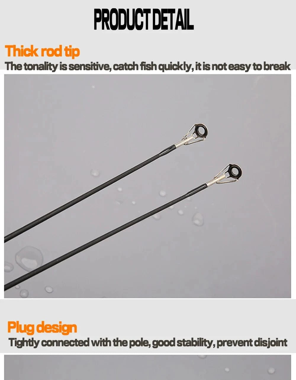 China China Baitcasting Spinning Travel Carbon 2 Section Fishing Rods Casting Weight 8-25g Power Ultralight Lure Trout Mini Pole