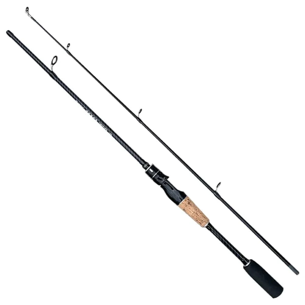 China China Baitcasting Spinning Travel Carbon 2 Section Fishing Rods Casting Weight 8-25g Power Ultralight Lure Trout Mini Pole