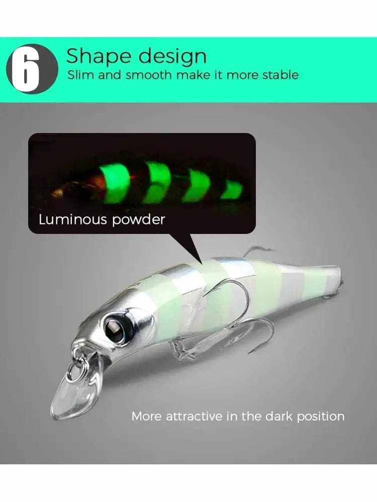 China China BEARKING 10.5cm 16g  8cm 8.5g Hot fishing gear shone sinking lures minnow crank fixed weight system wobbler bait isca artificial