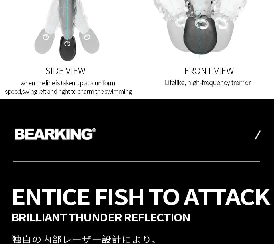 China China Bearking Professional Wobbler 110mm 14g Dive 1.8m SP Fishing Lures Artificial Bait Predator Tackle Jerkbaits for Pike and Bass
