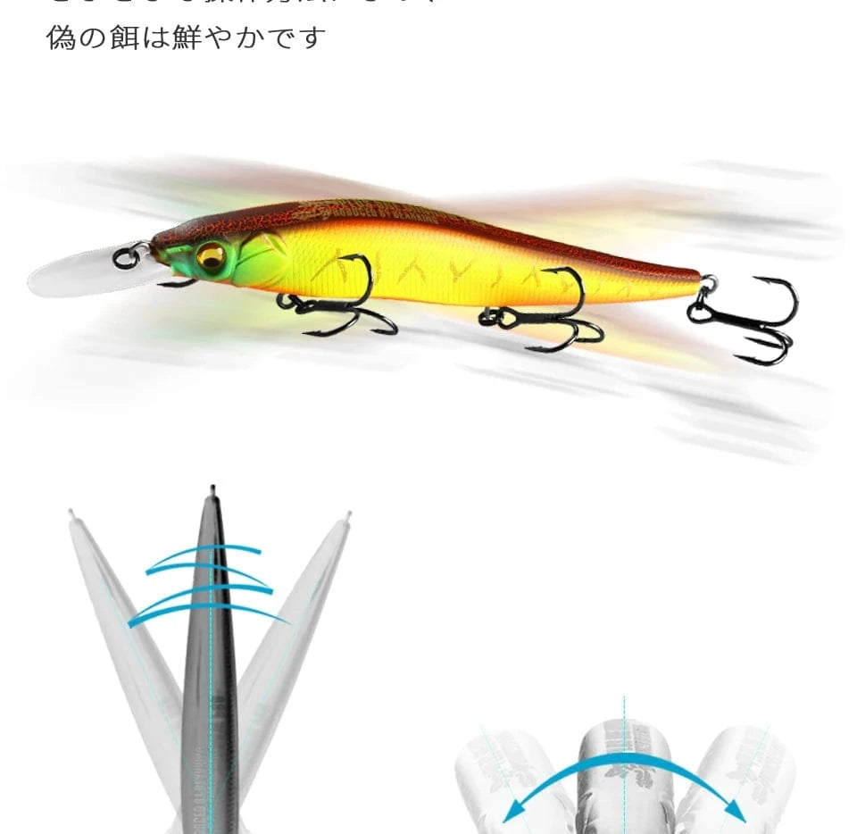 China China Bearking Professional Wobbler 110mm 14g Dive 1.8m SP Fishing Lures Artificial Bait Predator Tackle Jerkbaits for Pike and Bass