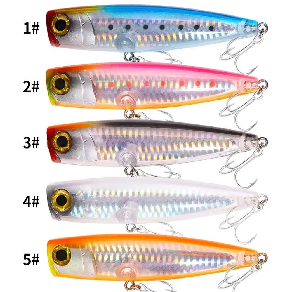 China China Big Topwater plopper Baits fishing surface floating topwater wobbler Lure Artificial Baits  Floating 11cm 23g
