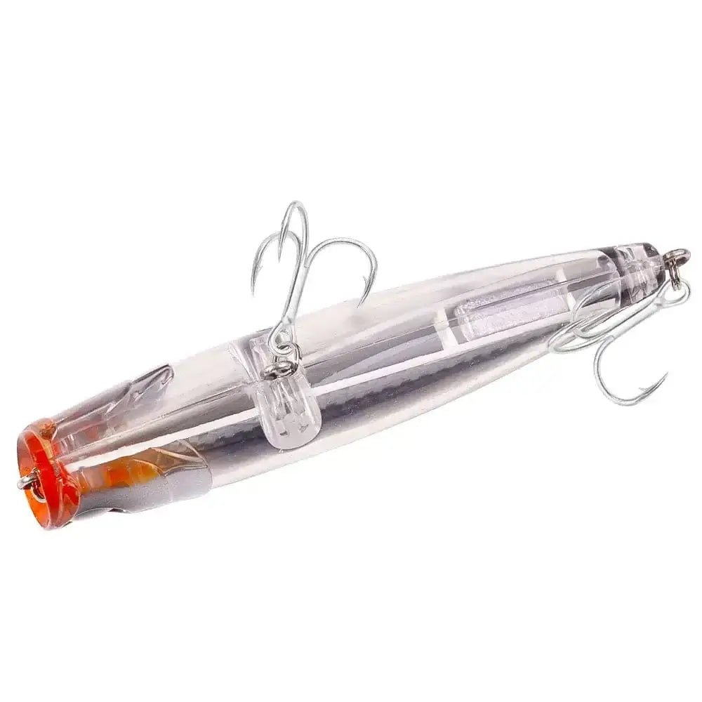 China China Big Topwater plopper Baits fishing surface floating topwater wobbler Lure Artificial Baits  Floating 11cm 23g