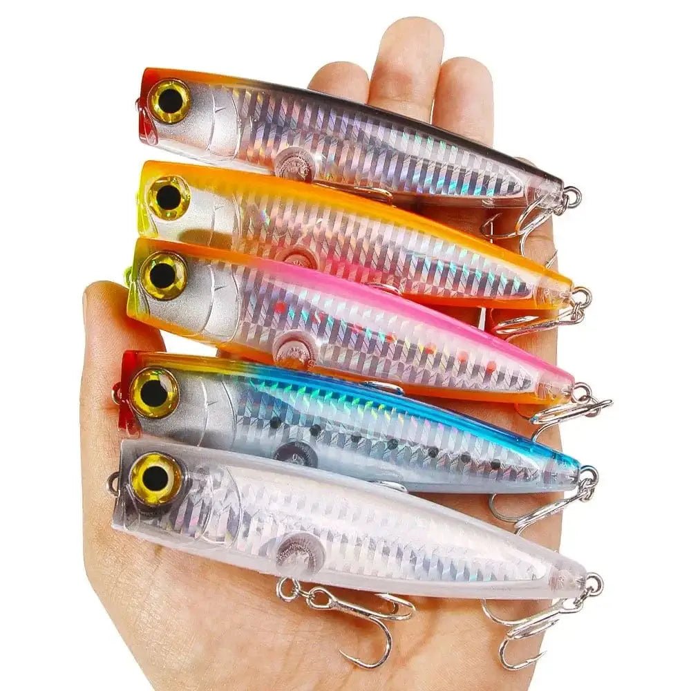 China China Big Topwater plopper Baits fishing surface floating topwater wobbler Lure Artificial Baits  Floating 11cm 23g