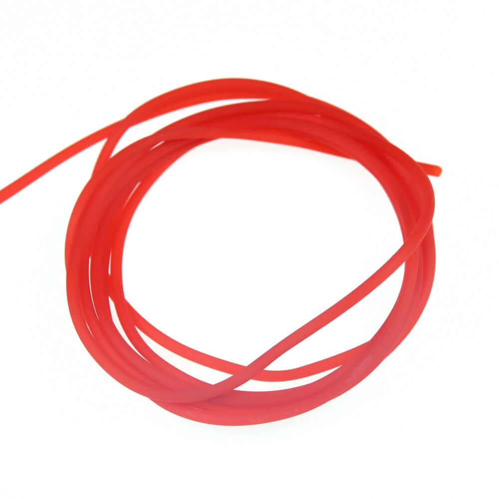 China China Bimoo 4m/pack 2mm Soft Elastic Thin Film Silicone Tube for Nymph Worm Skin Fishing Rig Sleeve Sabiki Making Fly Tying Material