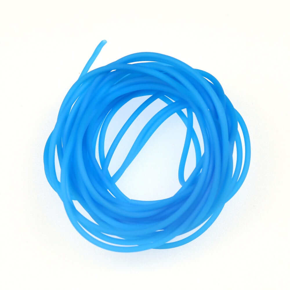 China China Bimoo 4m/pack 2mm Soft Elastic Thin Film Silicone Tube for Nymph Worm Skin Fishing Rig Sleeve Sabiki Making Fly Tying Material