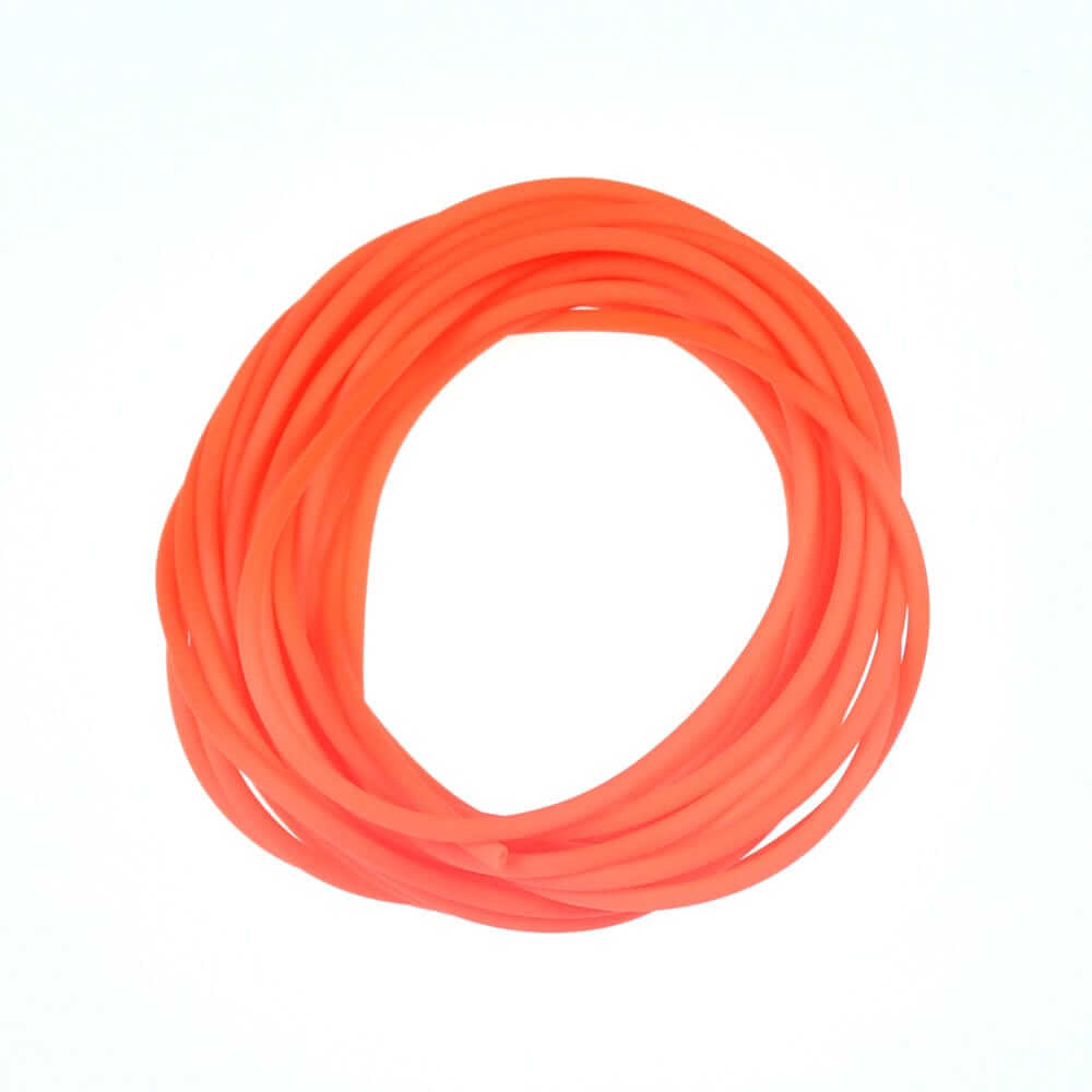 China China Bimoo 4m/pack 2mm Soft Elastic Thin Film Silicone Tube for Nymph Worm Skin Fishing Rig Sleeve Sabiki Making Fly Tying Material