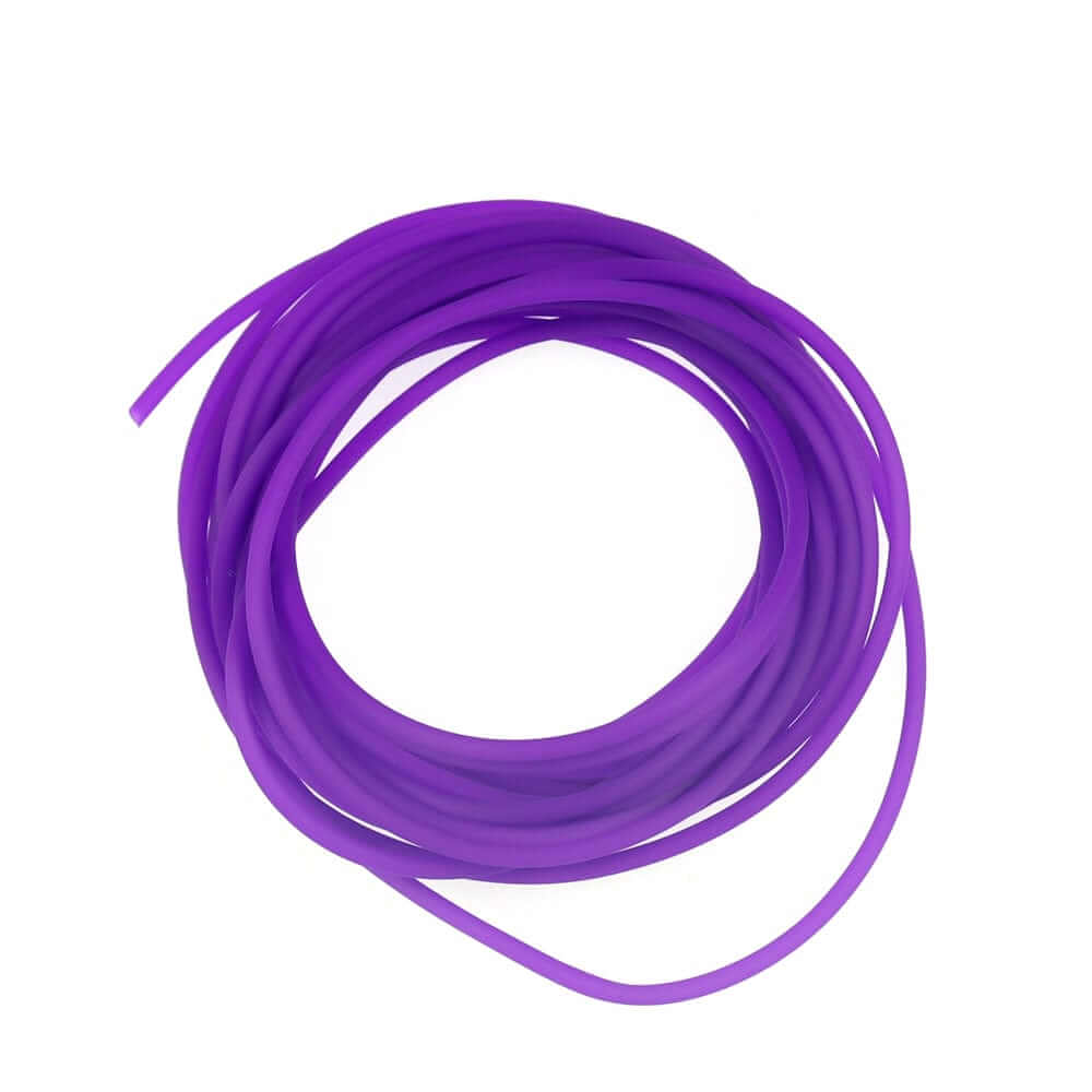 China China Bimoo 4m/pack 2mm Soft Elastic Thin Film Silicone Tube for Nymph Worm Skin Fishing Rig Sleeve Sabiki Making Fly Tying Material