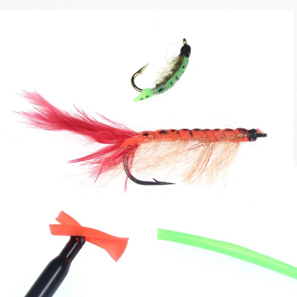 China China Bimoo 4m/pack 2mm Soft Elastic Thin Film Silicone Tube for Nymph Worm Skin Fishing Rig Sleeve Sabiki Making Fly Tying Material