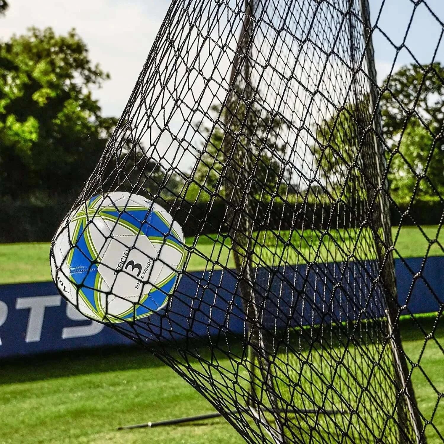 China China Black Soccer Backstop Net, Sports Practice Barrier Net,Solid Golf Ball Hitting Netting ,Garden Net Balcony Protection Safe Net