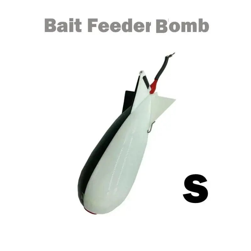 China China blackwhiteS TOLU Fishing Rocket Feeder Large Small Spod Bomb Float Lure Bait Holder 2 Size Pellet Rockets Feeders Position Gear Accessories