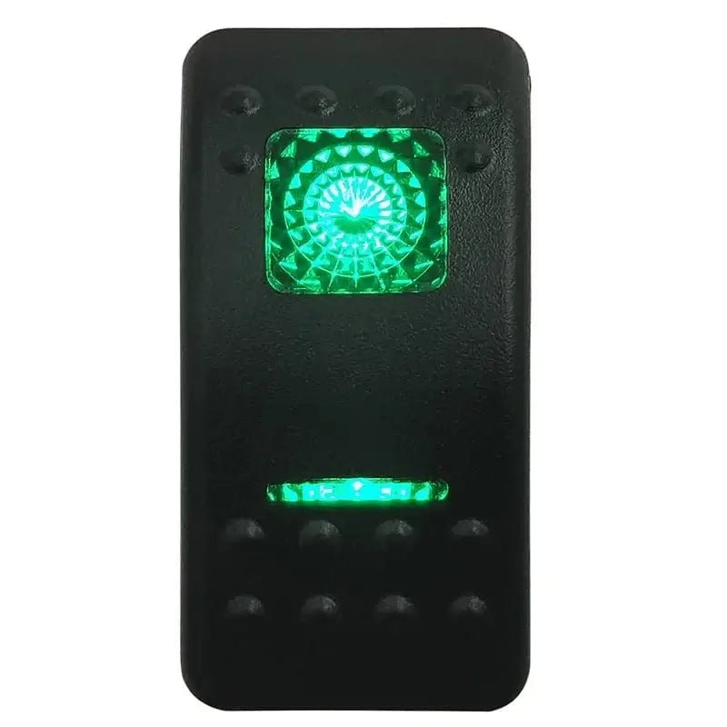 China China Blank-ON OFF Green Led Light Bar Rocker Switch SPST 5Pins/DPDT 7Pins For Car Marine Boat IP68 NARVA Carling ARB Auto Parts Camper Replacement