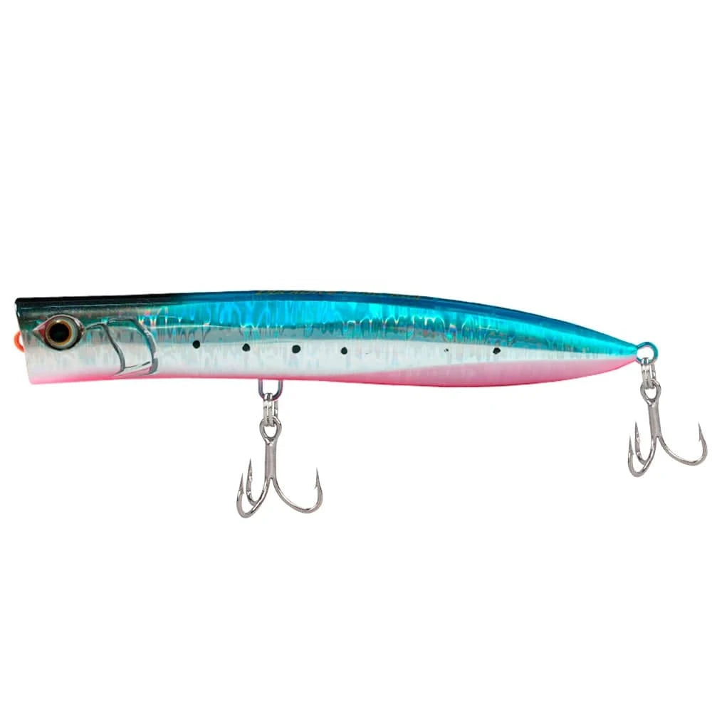 China China Blue JIGGINGPRO 190mm 60g Topwater Slim Popper Lure Sea Floating Fishing Lure Amberjack Kingfish Tuna GT Bait