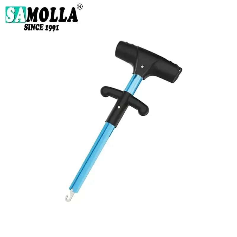 China China blue small Fishing Hook Remover Tool Fishing Lure Remover Aluminum Tube Hook Detacher Portable Fish Hook Out Extractor