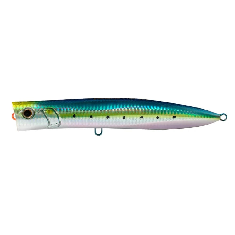 China China Blue Without Hook JIGGINGPRO 190mm 60g Topwater Slim Popper Lure Sea Floating Fishing Lure Amberjack Kingfish Tuna GT Bait