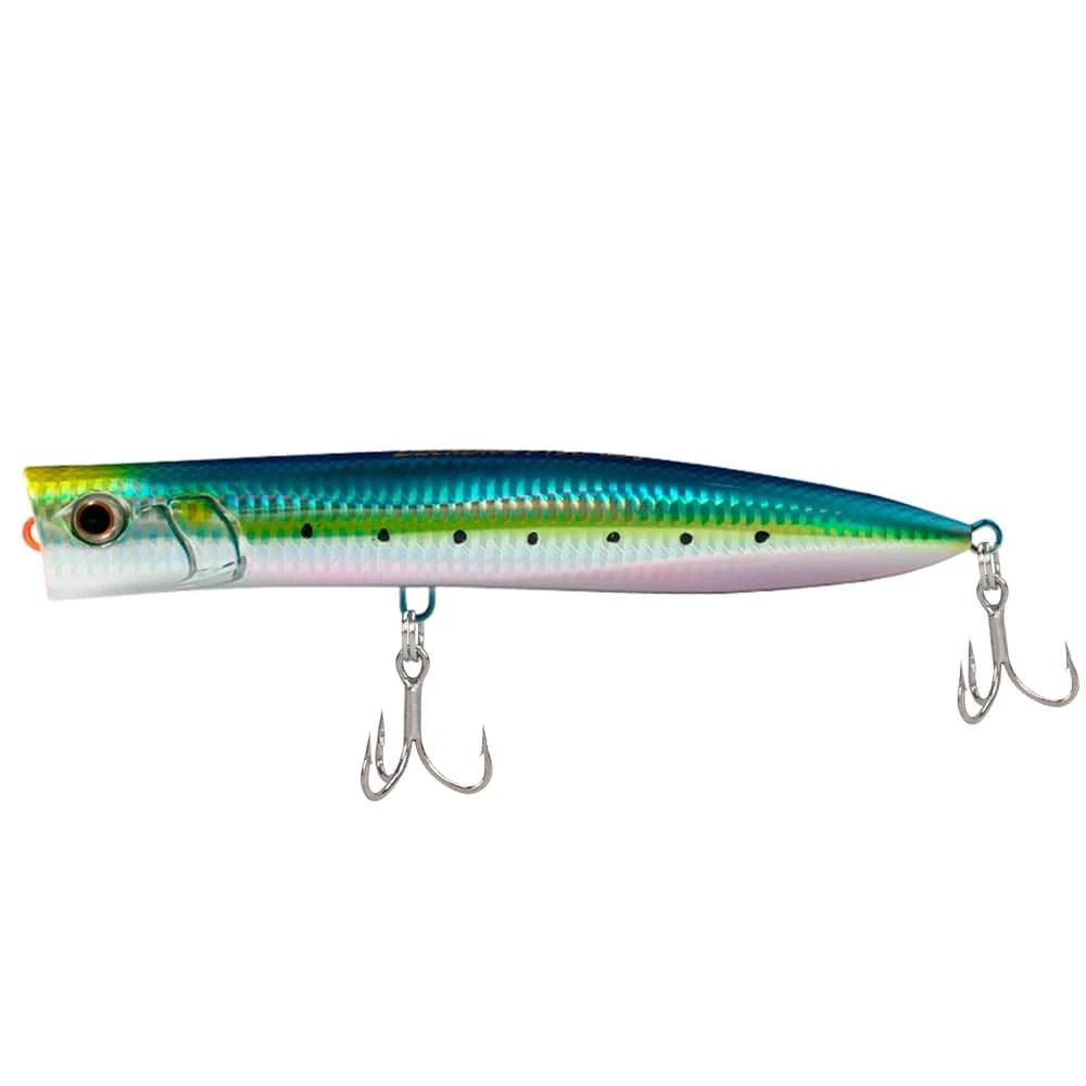 China China Blue Yellow JIGGINGPRO 190mm 60g Topwater Slim Popper Lure Sea Floating Fishing Lure Amberjack Kingfish Tuna GT Bait