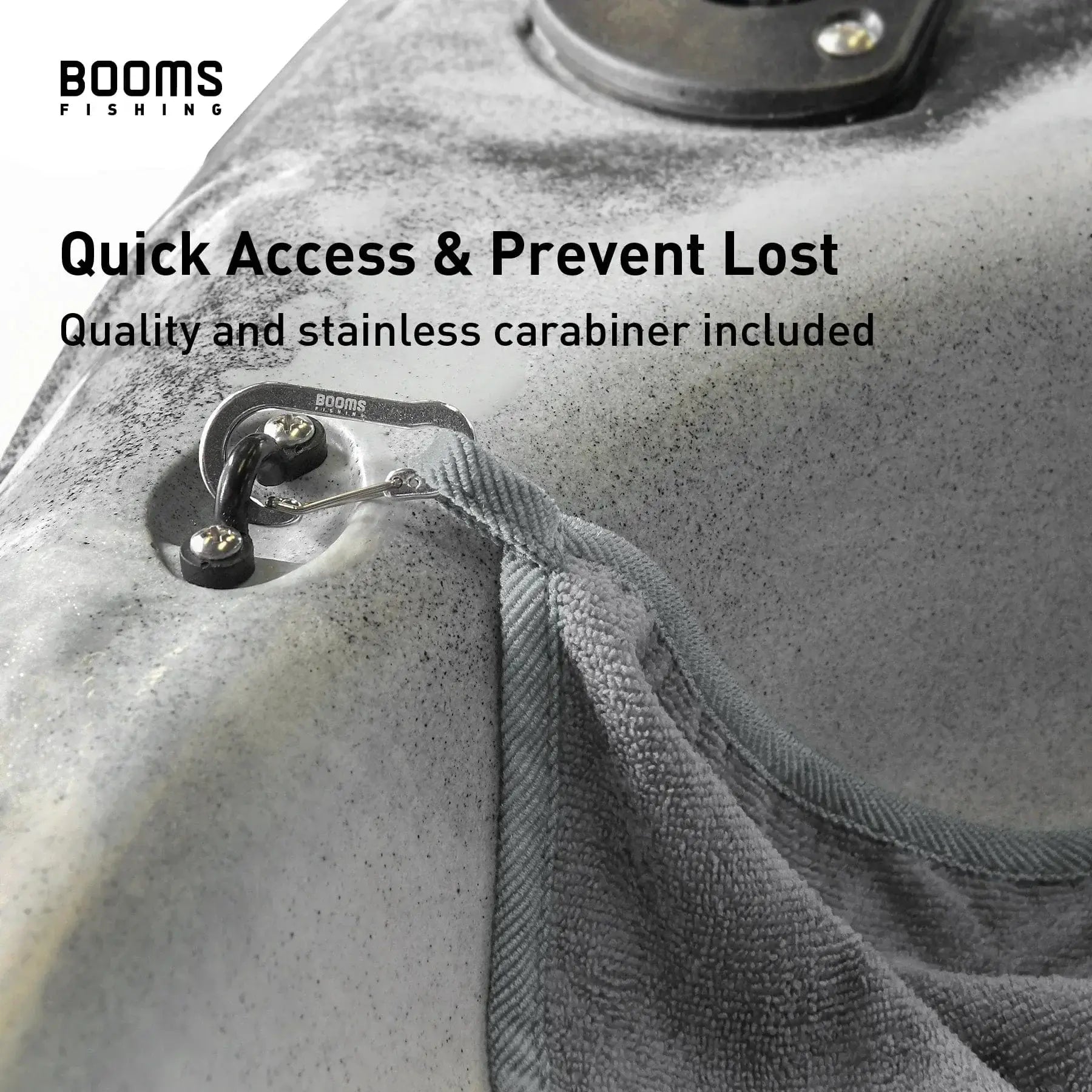 China China Booms Fishing 3 PCS Fishing Towel Non-stick Absorbent Fishing Clothing Wipe Hands Soft Towel Fishing Accessories Equipment