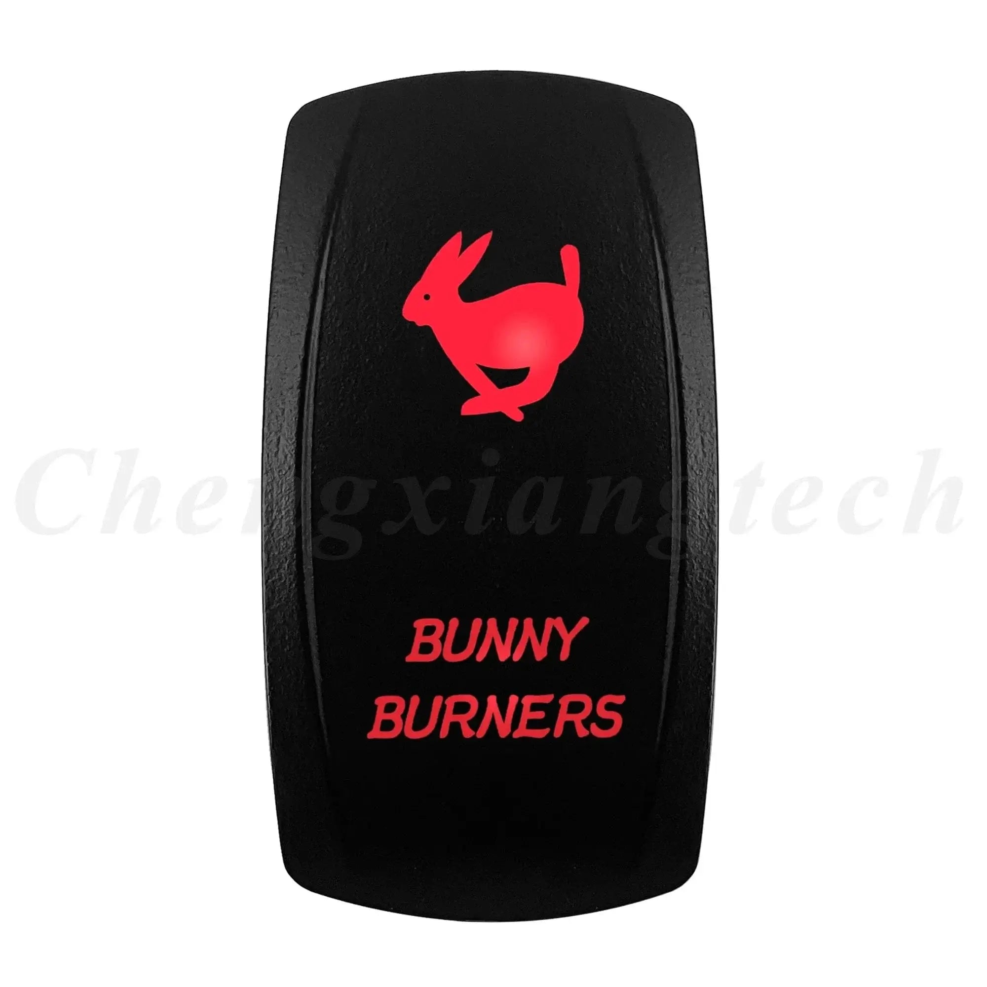 China China BUNNY BURNERS Red Led Light Bar Car Boat Rocker Switch 12V/24V Marine Grade Toggle Switch SPST/DPDT for Polaris Jeep Autosteer Auto Machinery