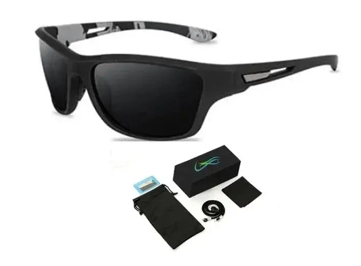 China China C2 with box Luxury Polarized Fishing Sunglasses  Fishing Classic Sun Glasses Men's Driving Shades Male sunglass Vintage Travel sunglass