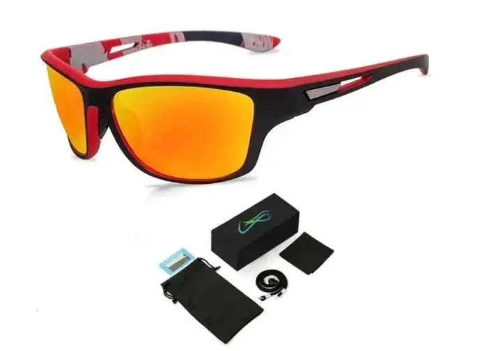 China China C5 with box Luxury Polarized Fishing Sunglasses  Fishing Classic Sun Glasses Men's Driving Shades Male sunglass Vintage Travel sunglass