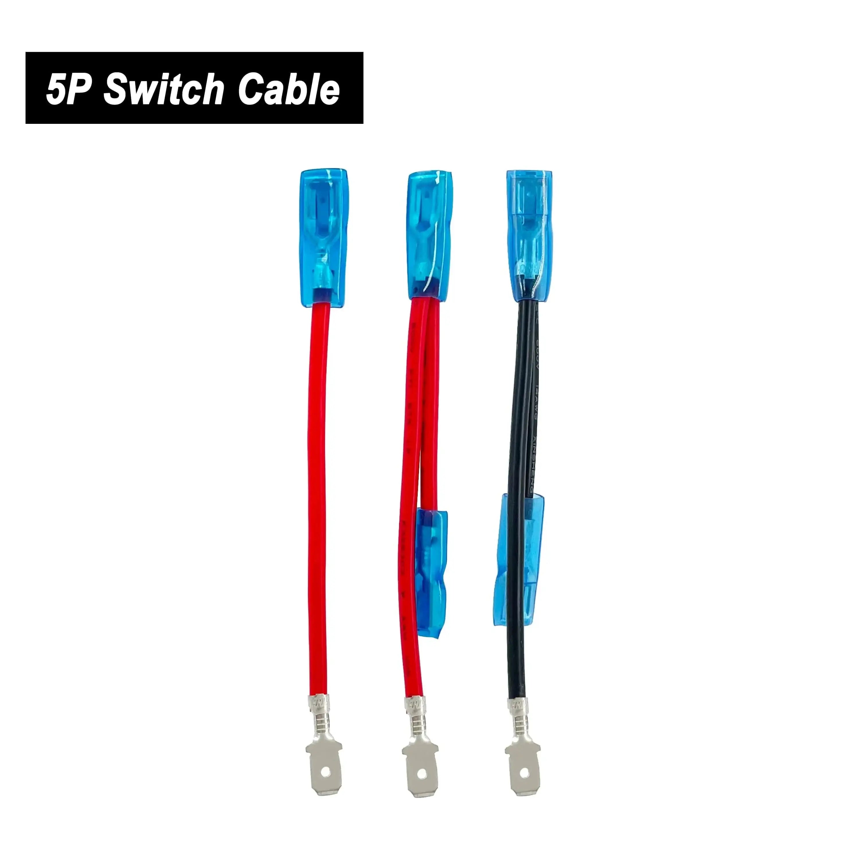 China China Cable for 5pins Green Led Light Bar Rocker Switch SPST 5Pins/DPDT 7Pins For Car Marine Boat IP68 NARVA Carling ARB Auto Parts Camper Replacement