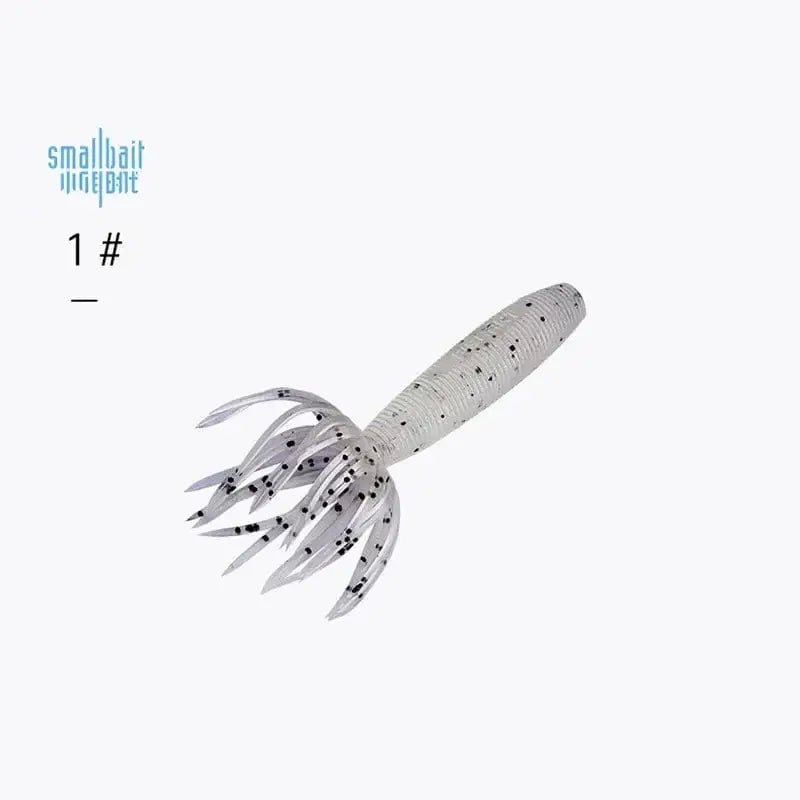 China China Caitou 1 / 45mm FISHANT 5Pcs/6Pcs Caitou Squid Soft Lures Squids Jigs High Specific Gravity Fishing Lure 45Mm/55Mm Lure Bait Squids For Fishing